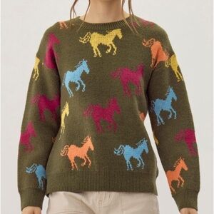 Soft Horse Sweater